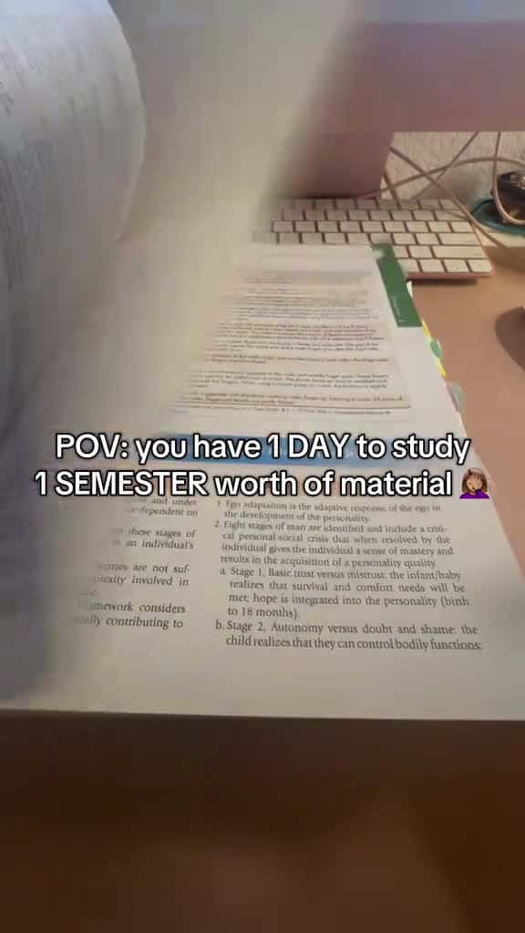 Cover for I procrastinate a lot but thats okay i still ace my exams  studytok schoolhacks s 42286 #nicevideo