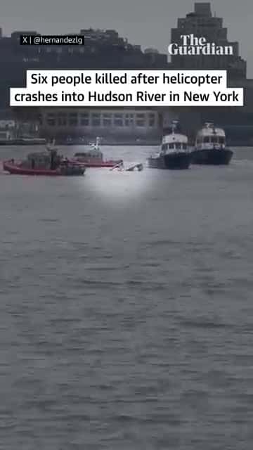 Cover for _Helicopter crashes into Hudson River, ki
