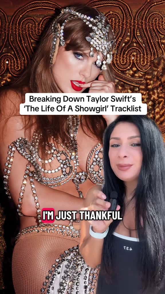 Cover for Breaking Down Taylor Swift’s ‘The Life Of A Showgirl’ Tracklist #taylorswift #TS12 #eastereggs #thelifeofashowgirl #lifeofashowgirl #traviskelce #jasonkelce #newheights #newheightspodcast #taylornation #swifties #riristea #rive...