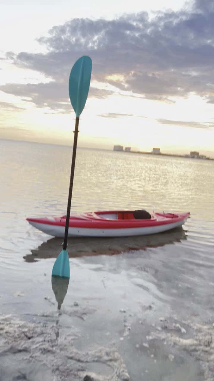 Cover for #kayak #sunset