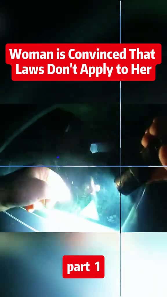 Cover for Woman is Convinced That Laws Don’t Apply to Her #cops #police #policeofficer #scoopz  #viral 