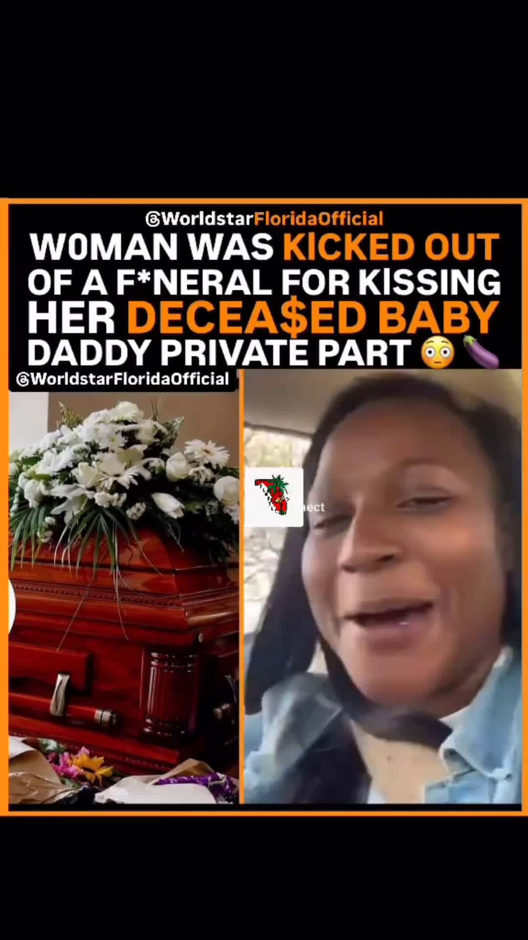 Cover for WOMAN Claims Shes Was KlCKED Out Of A F*NERAL For KlSSING Her DECE🅰️SED Baby Daddy’s PRlVATE Part As He Laid In The C🅰️SKET 😫😫😳🍆 #fyp #ko #foryoupage #crazy #funny #world #hood #fight #foryourpage #explorepage #viral