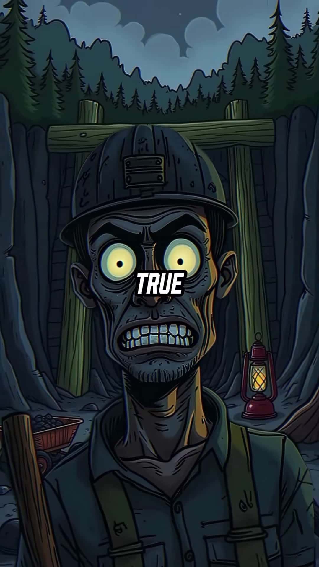 Cover for #TrueCrimeStories The coal mine accident