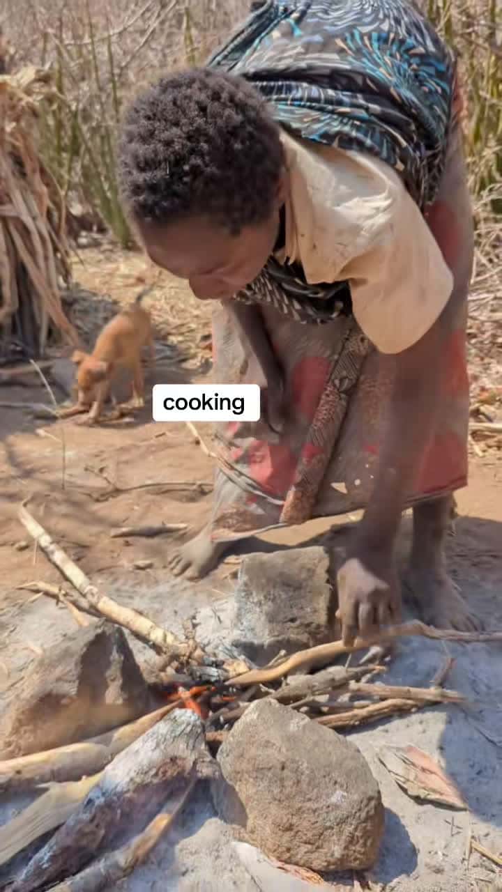 Cover for Hadzabe women on their dairy duty of cooking