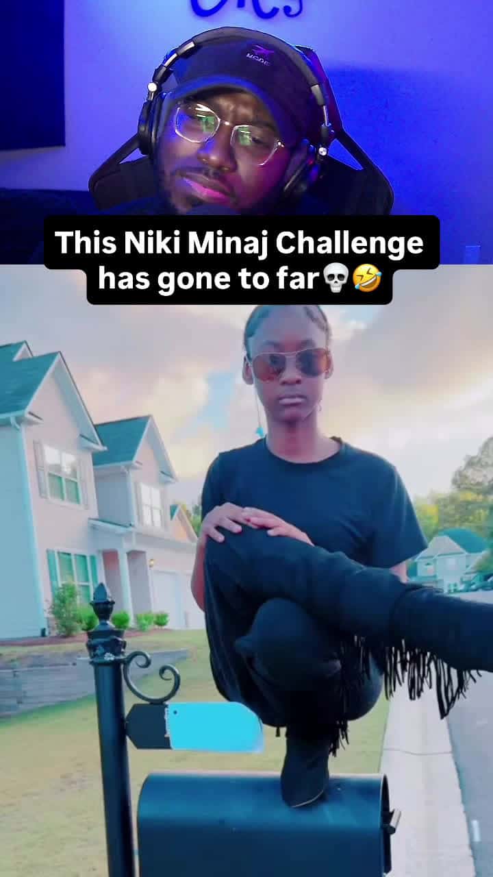 Cover for This Niki Minaj Challenge has gone to far💀🤣 #reels #reels #explore#UnpopularOpinion