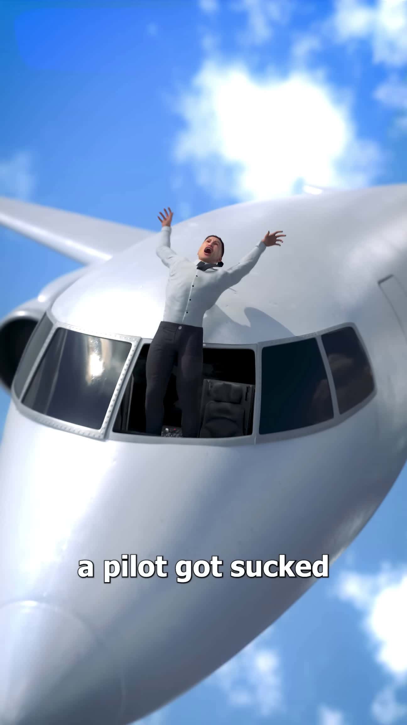 Cover for Pilot Sucked Out Of Plane ✈️ 😨