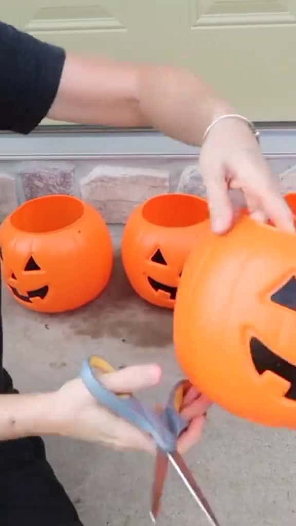 Cover for Turn $1 pumpkins into THIS fall porch idea?! 🎃 #halloween #HomeDecor #PorchDecor #DIY #FallDIY #homedecor #DollarTree #hacks #EasyDIY #DIYHacks #upcycling #SpookySeason #DIYHalloween #HalloweenDecor #HalloweenDIY created by hom...