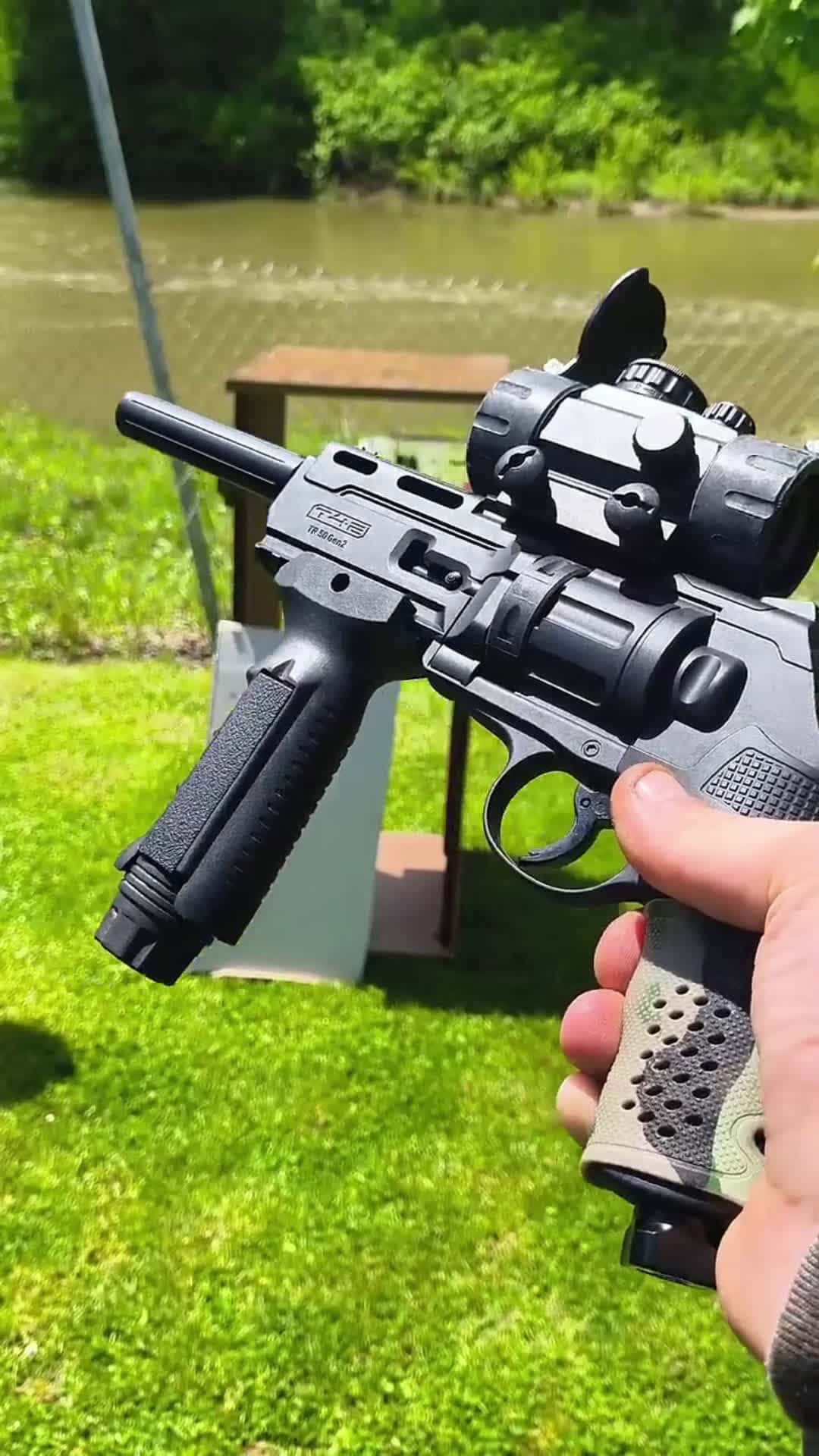Cover for Pump action? #airgun