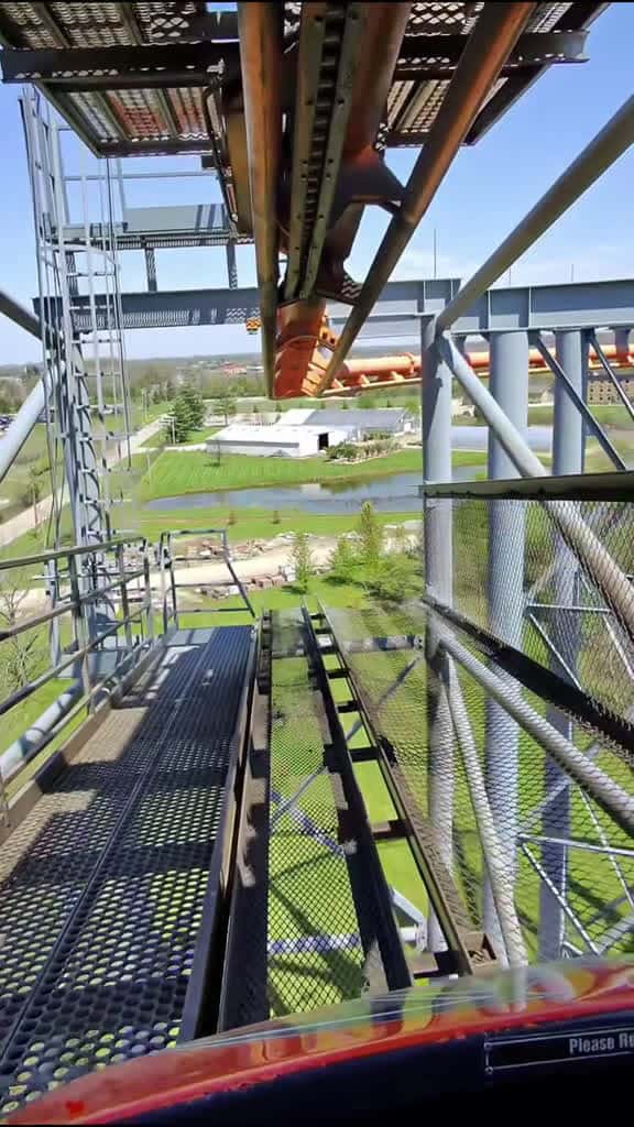 Cover for The Bat POV Kings Island Passholder Preview Day April 18 thebat kingsisland rollercoaster 30253 #america