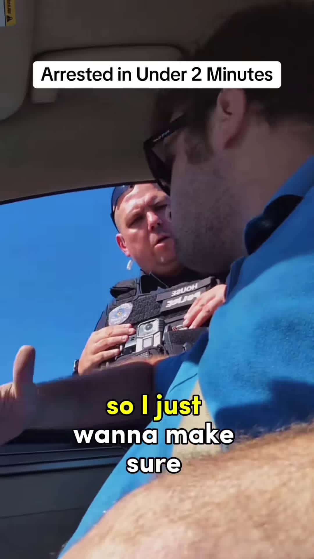 Cover for #CaughtOnCamera Another lying cop.👮‍♂️