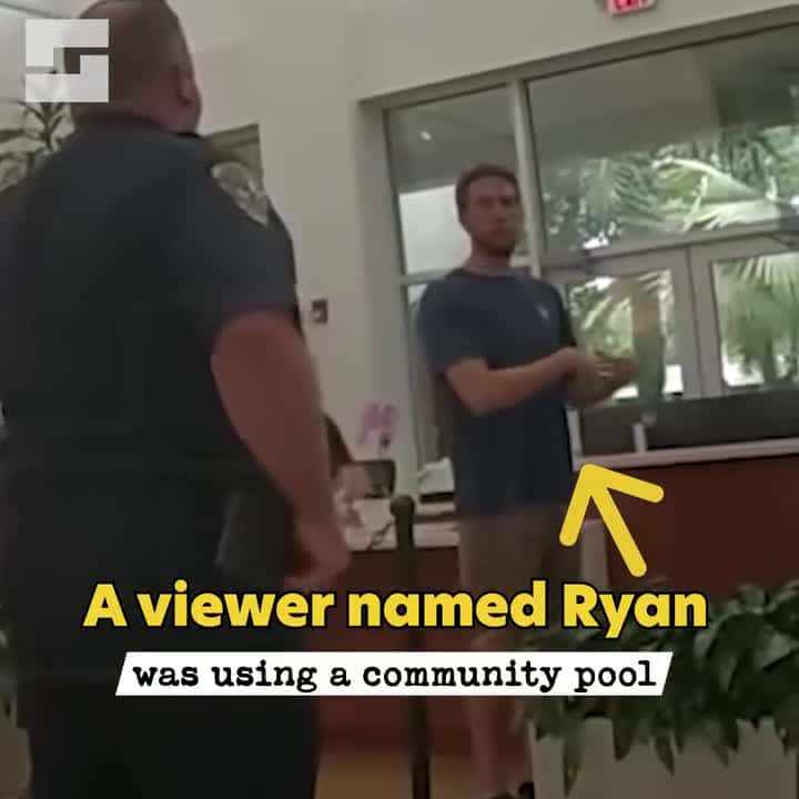Cover for he was using a community pool then this happened