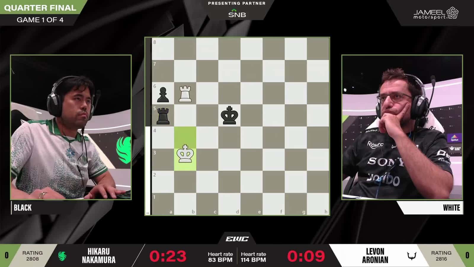 Cover for Nerve-wracking chess chaos: Hikaru blunders his rook but Levon runs out of time with a winning position! #Chess #EpicFail #TimePressure