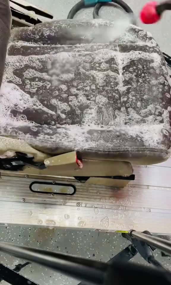 Cover for Nastiest Seat Ever!#cars #clean #clean #satisfying #cleaning