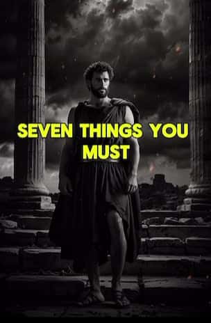 Cover for 7 Things You Must Do Alone To Become POWERFUL.