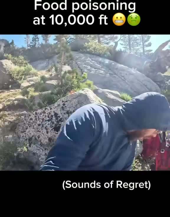 Cover for Who knew the most beautiful spot would be my puking place? 🤢🌄 #NatureFails #HikingAdventures #TravelBlunders