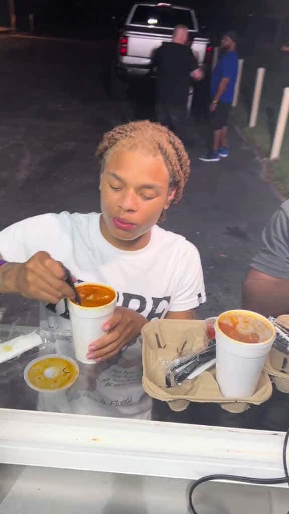 Cover for Which u prefer chicken sosue or pork souse  chickenoverrice rice chicken caribbea 57614 #shortvideos