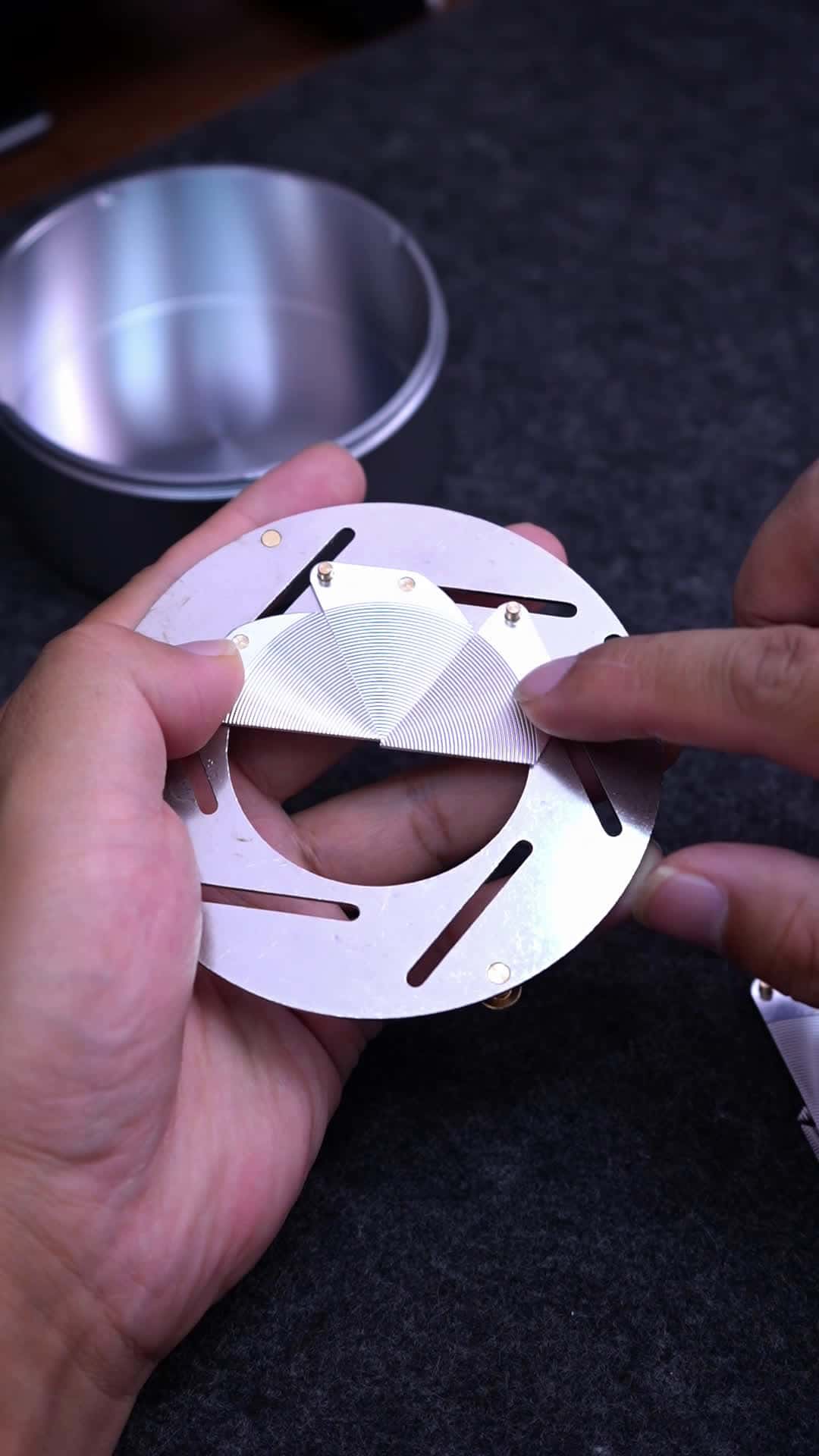 Cover for I thought it’s camera lens  #ashtray #alumninum #cncmachining