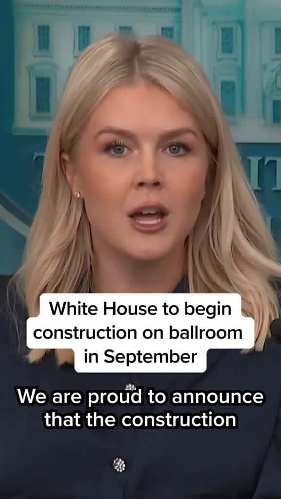 Cover for New Ballroom Under Construction at the White House