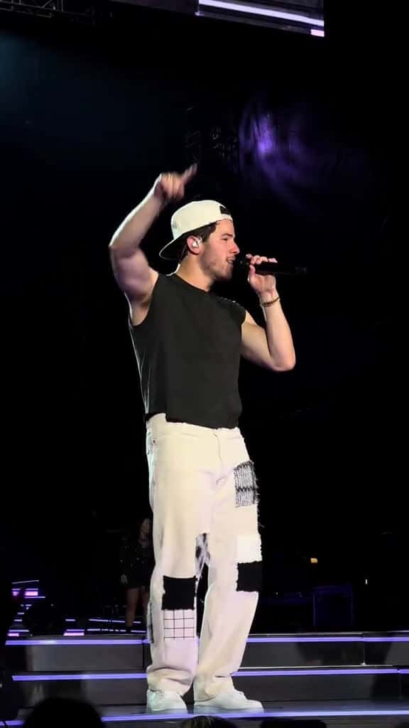 Cover for nick knocking his water bottle over😆 #nickjonas #jonasbrothers #jonasbrothersconcert #dontthrowitaway