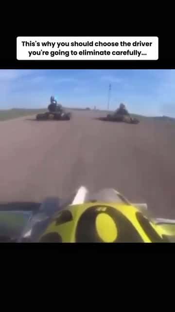 Cover for This driver underestimated his opponent