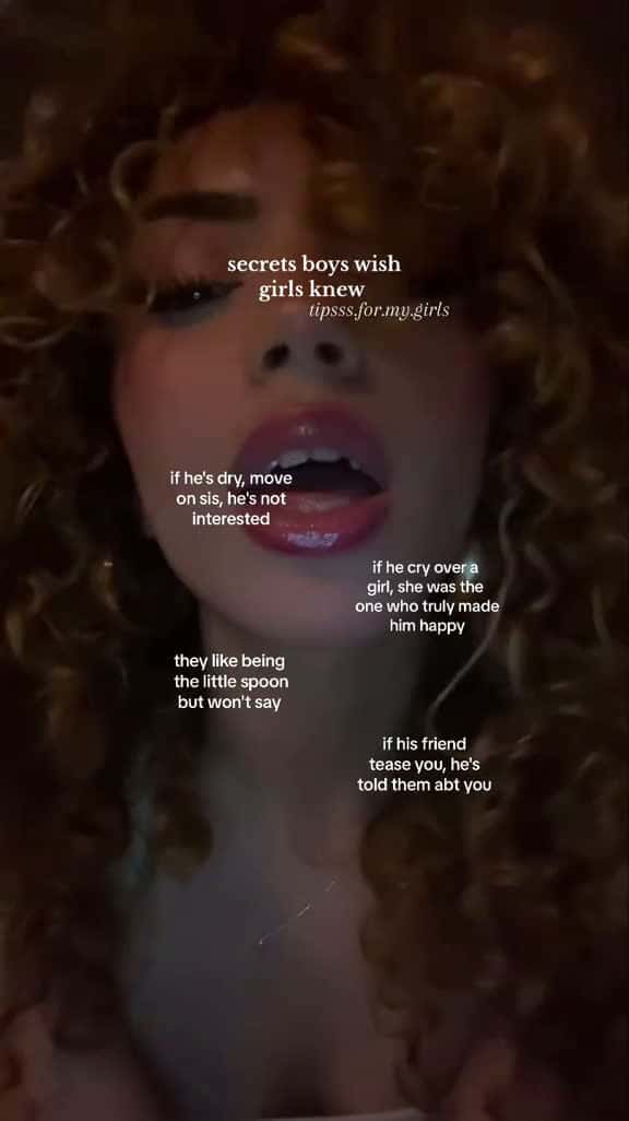 Cover for secrets boys wish girls knew tipsssformygirls fyp viral blowthisup xyzbca tips ti 30239 #trend