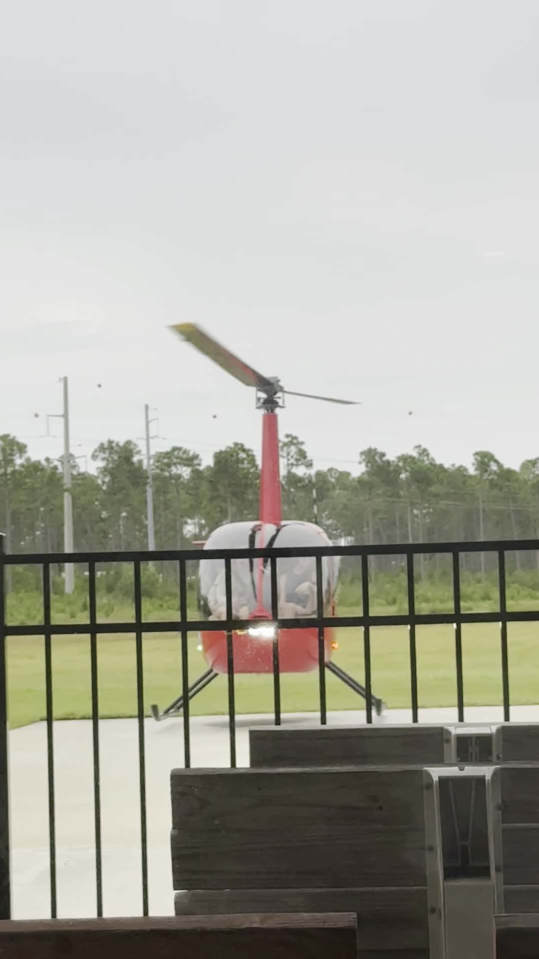 Cover for #CaughtOnCamera  A helicopter ride