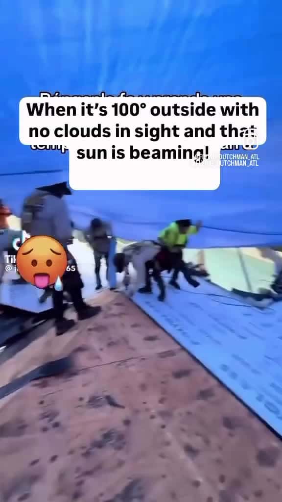 Cover for #FirstVideoChallenge          Roofing in the shade!  ☀️🥵😯😯😯.               Like ,comment,share,follow me for more 😎.                 #fyp #viralvideo #funnyvideos #lol #foryoupage #shorts #foryou #trending #video   #viral #funny #videoviral   #fypage #scoopz #trendingnow #hot #wow #crazy #caughtoncamera