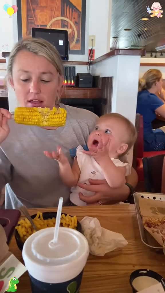 Cover for Baby is very stubborn about refusing to share food.🤣#baby #babiesoftiktok #funny #funnyvideos #kids #kidsoftiktok #babylove #cutebaby #foryou #funnybaby #usa #bayby