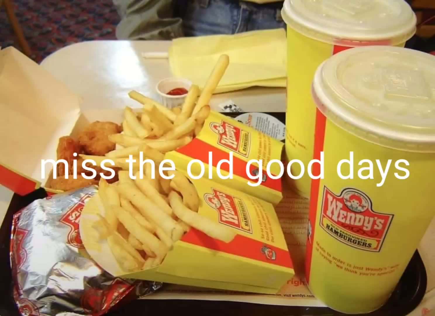 Cover for old wendys