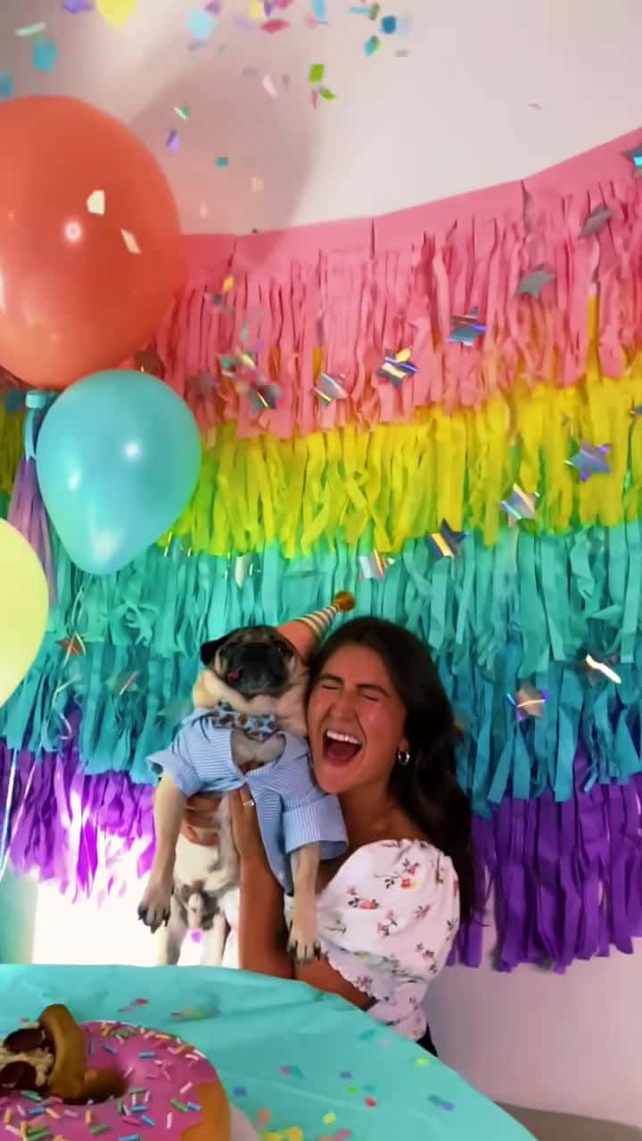 Cover for Be the person that throws your dog a birthday party. I like to think ...