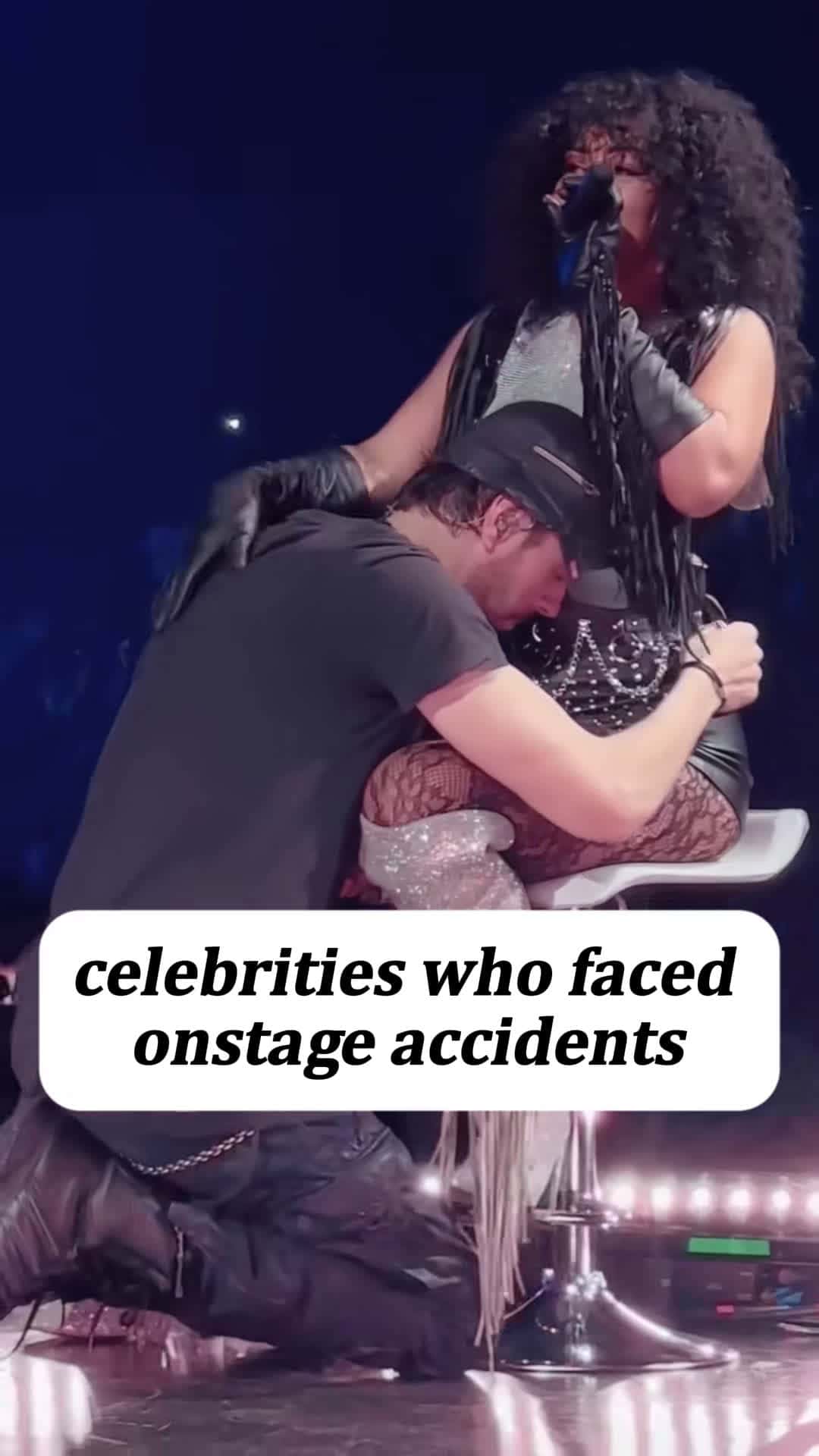 Cover for #CaughtOnCamera 5 Celebrities Who Faced On-Stage Accidents #celebrity #celeb #art #cute #movie #influencer #news #makeup #instadaily #star #likeforlikes #celebrityfashion #movies #celebrities #style #music #explore #foryoupage #fyp #viral 