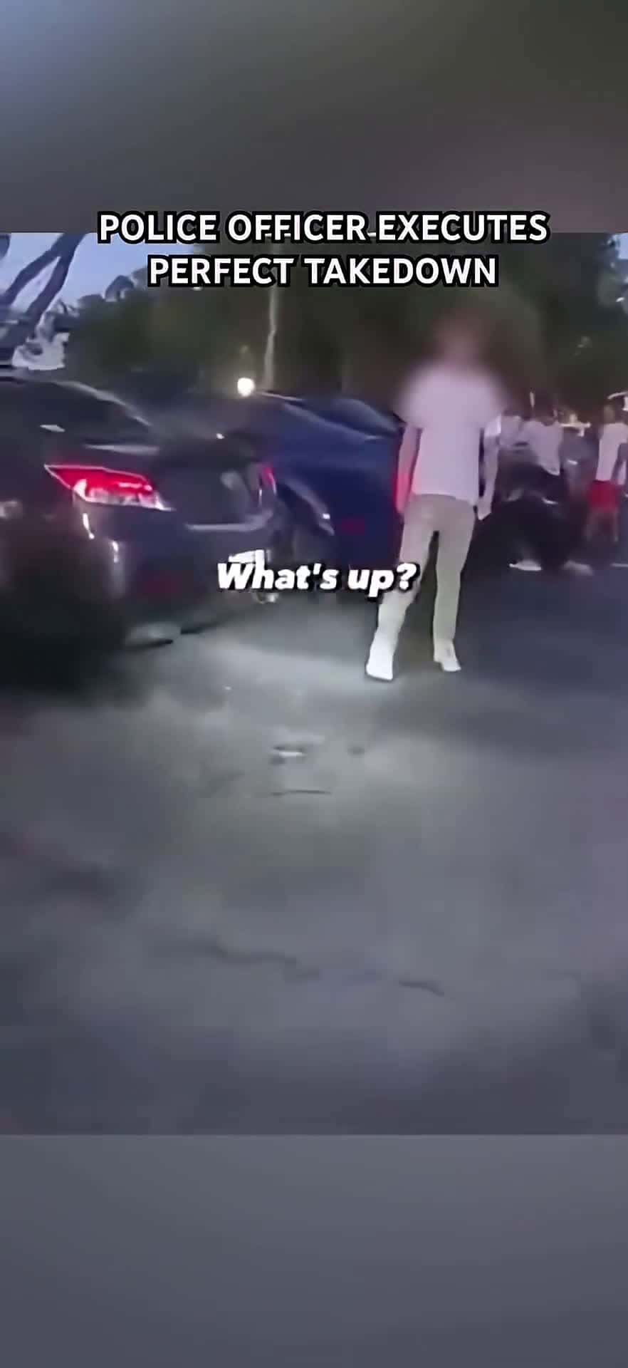 Cover for Police Officer Executes Perfect Takedown