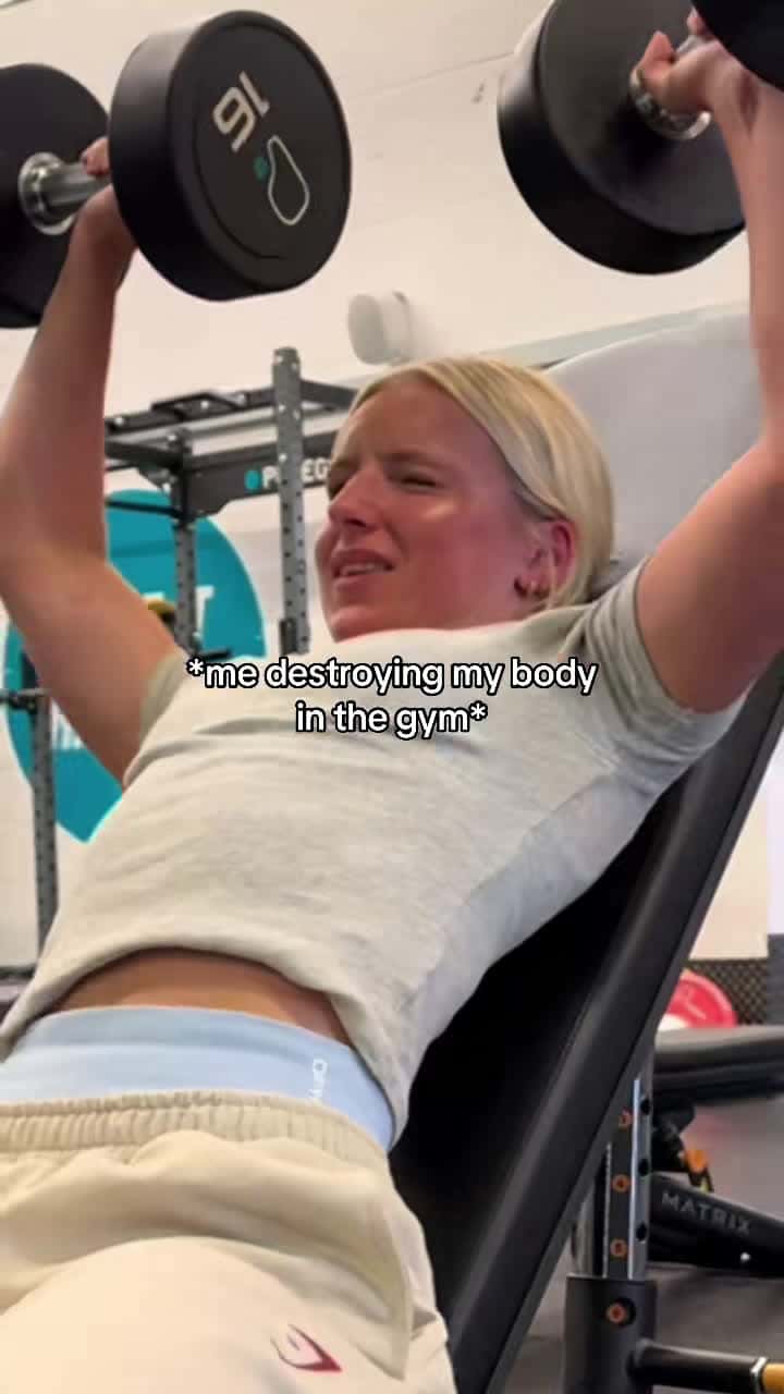 Cover for Channeling my inner Adam Sandler FOR WHAT😭 #gymtok #gymhumor #gymcome...