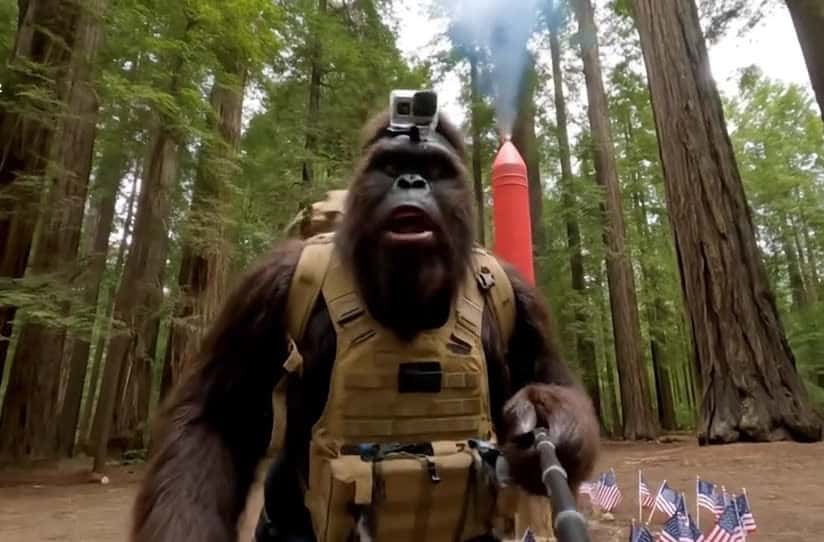 Cover for #TooFunnyToScroll #Bigfoot #BigfootAI #FYP#ViralVideo #MustSee #funny#bigfootvlog #trending #viral