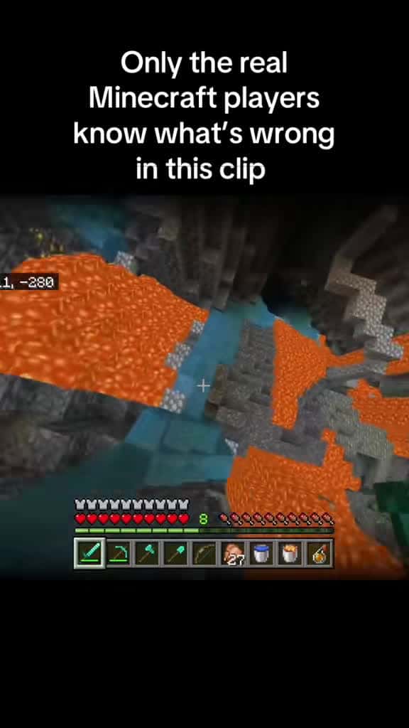 Cover for Escaping caves with a potion clutch! 🧪 #Minecraft #Gaming #EpicMoments