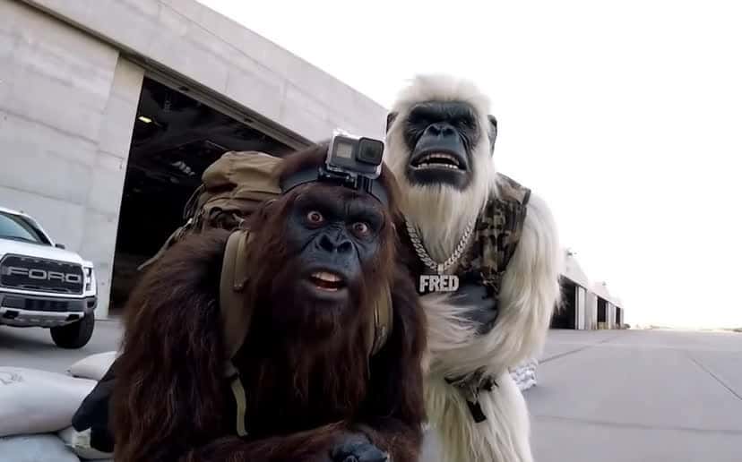 Cover for Part 2 #TooFunnyToScroll #Bigfoot #BigfootAI #FYP#ViralVideo #MustSee #funny#bigfootvlog #trending #viral