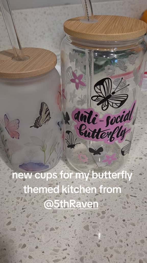 Cover for 'My kitchen theme is gonna be butterflies and flowers that are purple. See, technically, the purple would be a lavender with an aqua. Co' by Alissa Lynn Zatelli