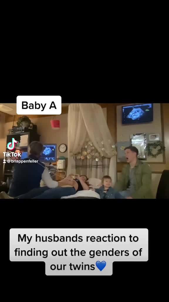 Cover for You two already have us all wrapped around your finger genderreveal twins dadsoftiktok fyp 78158 #trending