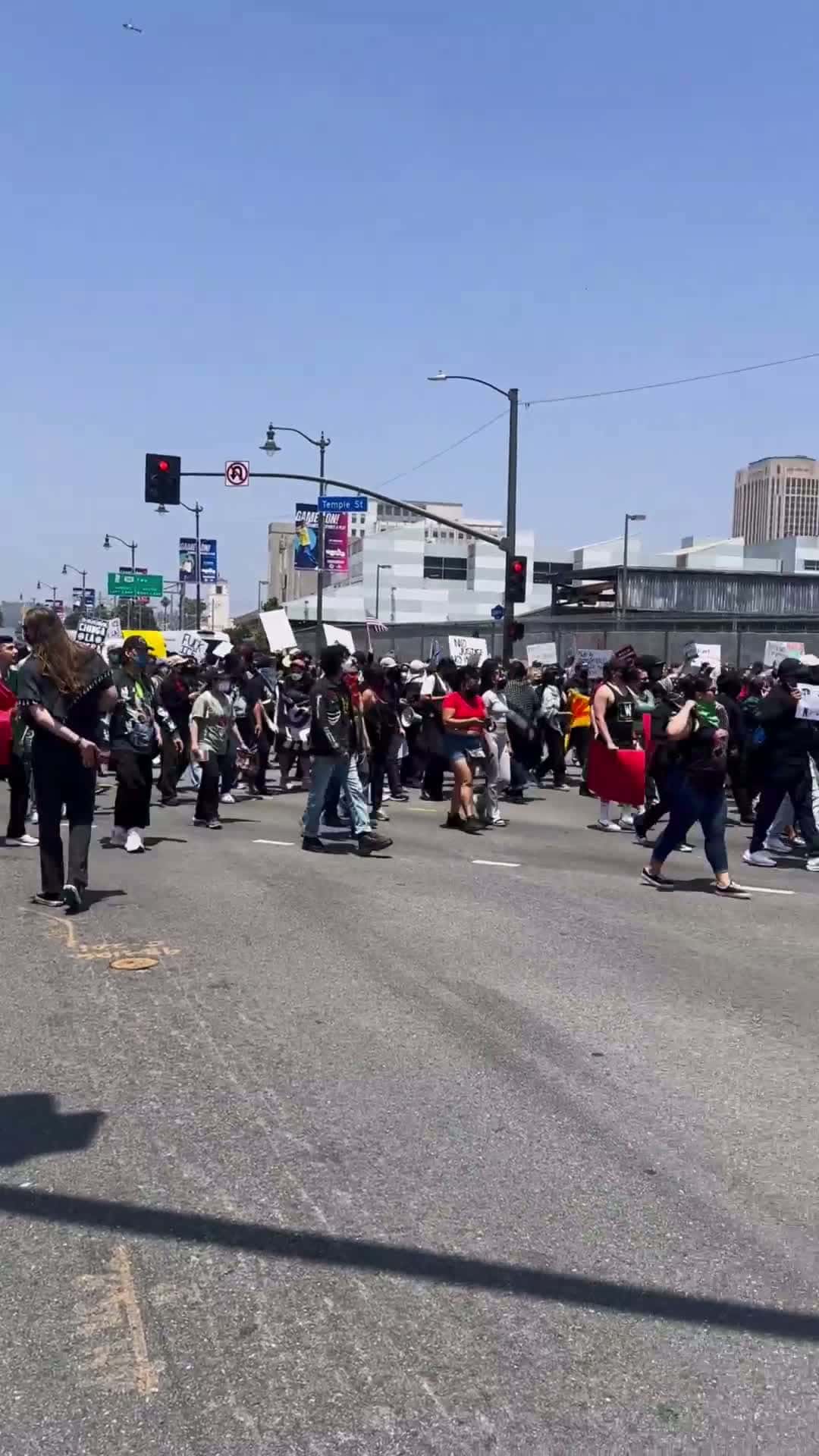 Cover for #L.A. protest