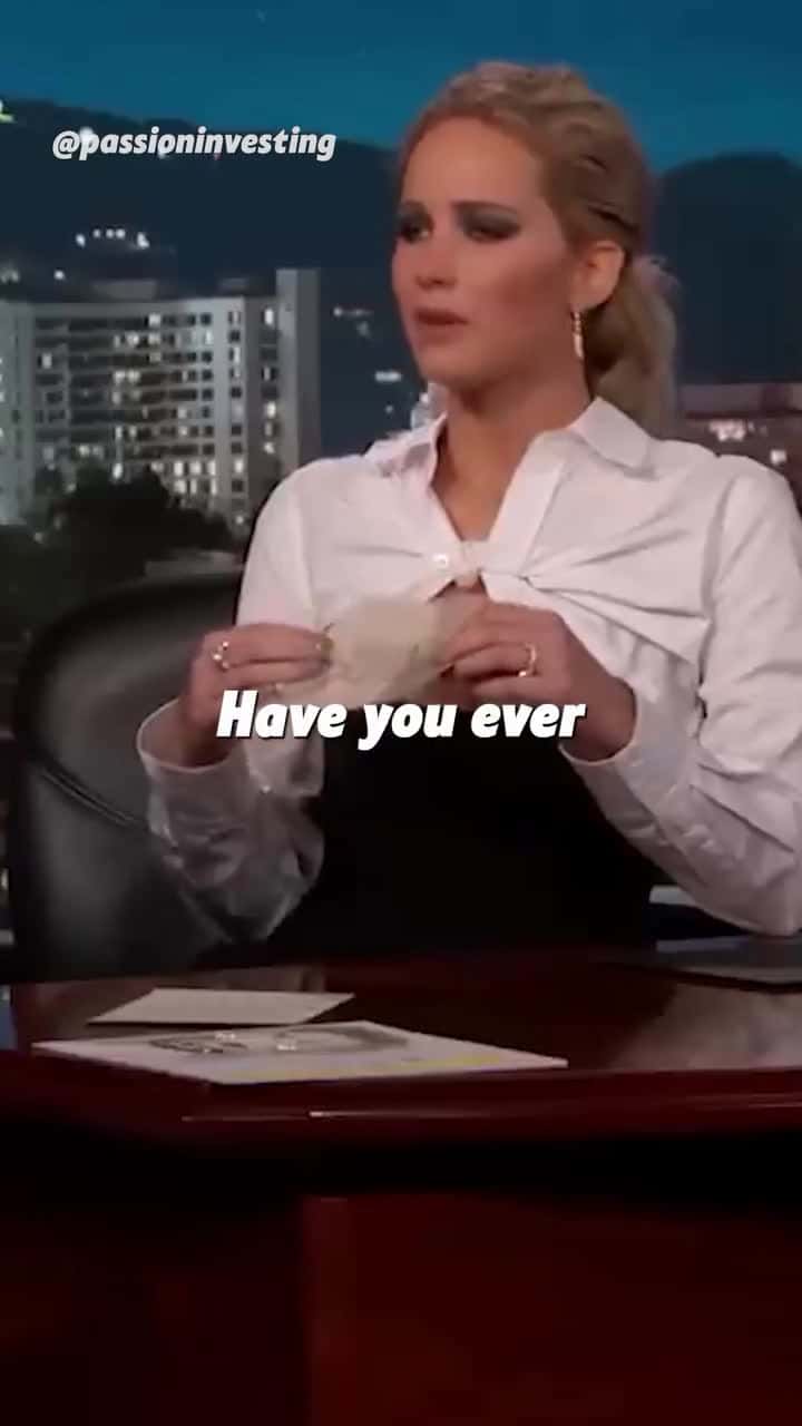 Cover for #FirstVideoChallenge Jennifer Lawrence should have a show of her own