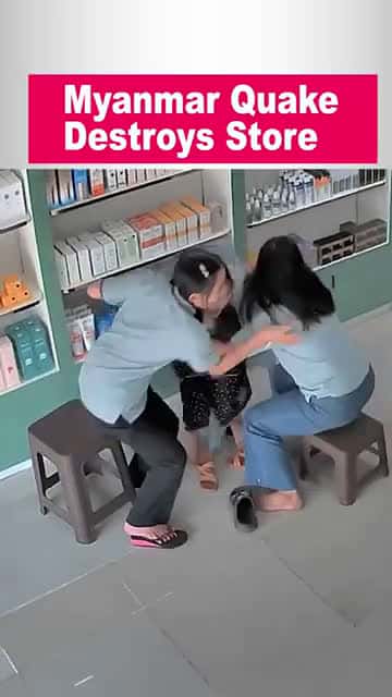 Cover for Myanmar Quake Destroys Beauty Store