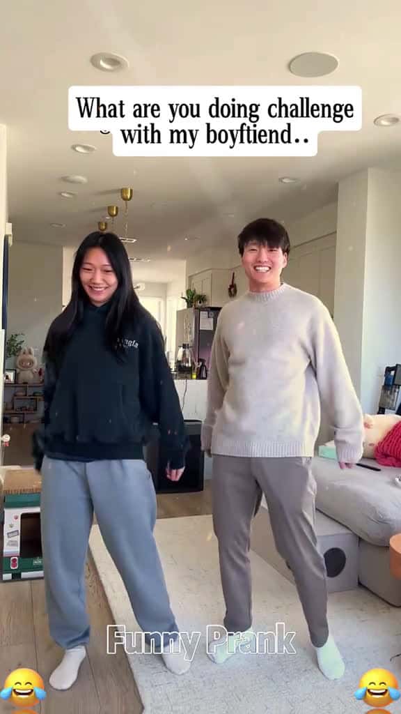 Cover for What are you doing challenge fyp Foryou prank videos funny happy tiktok funnyprank 78830 #shortvideos