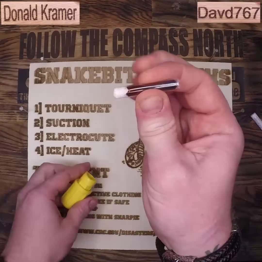 Cover for This ＂Survival＂ product does NOT work!! (credit: followthecompassnorth) #survival #snake #wilderness #outdoors #camping #survivalgear
