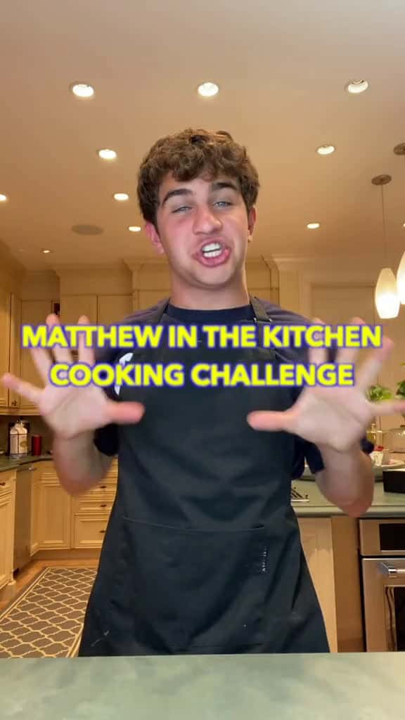 Cover for Welcome to the Matthew in the Kitchen Challenegeequal parts cooking show parody a 96494 #trend