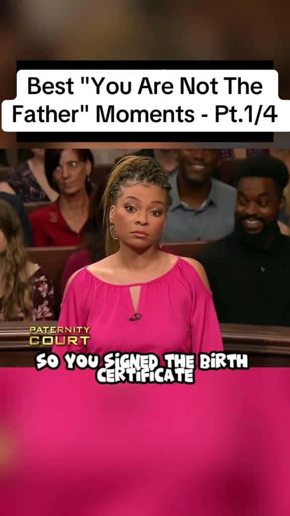 Cover for Best You Are Not The Father Moments - Pt.14 family familycourt funny humor youare 66590 #ilovescoopz