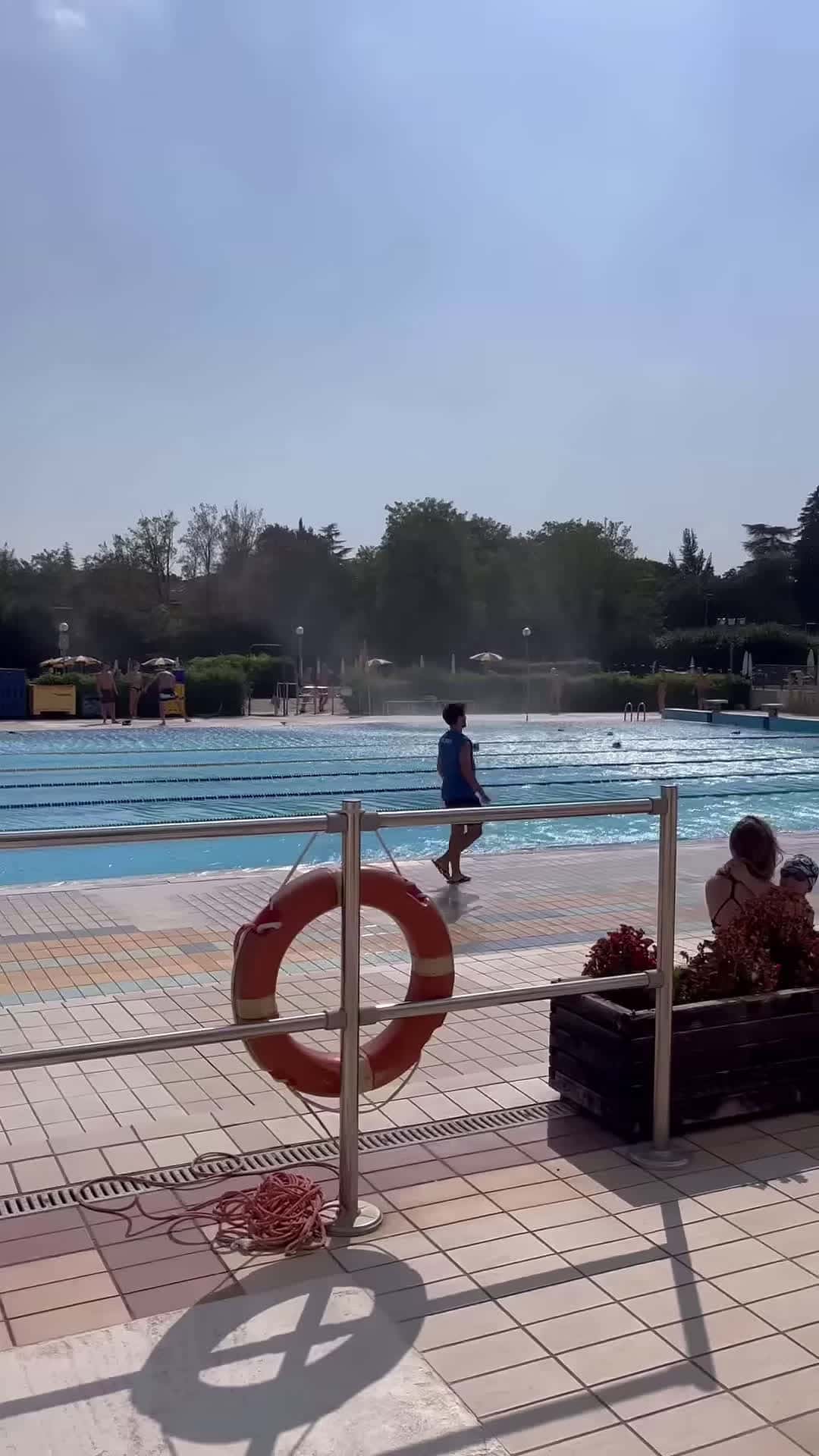 Cover for #FirstVideoChallenge Dust Devil Appears Around Pool.