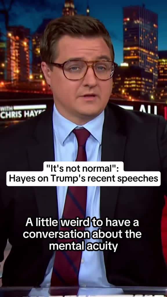 Cover for Chris Hayes Breaks Down Trump's Memorial Day Address