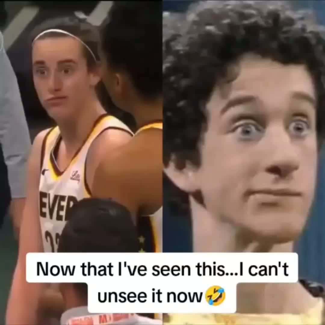 Cover for #funny  #funnymemes  #caitlinclark  #screech  #funnymoments  #lookalike 