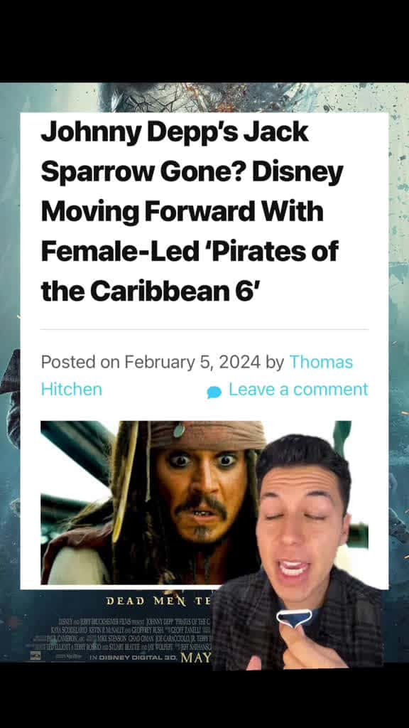 Cover for Pirqtes of the Caribbean 6 Cast Update credible speculation. Ayo Edebiri the new  57803 #ilovescoopz