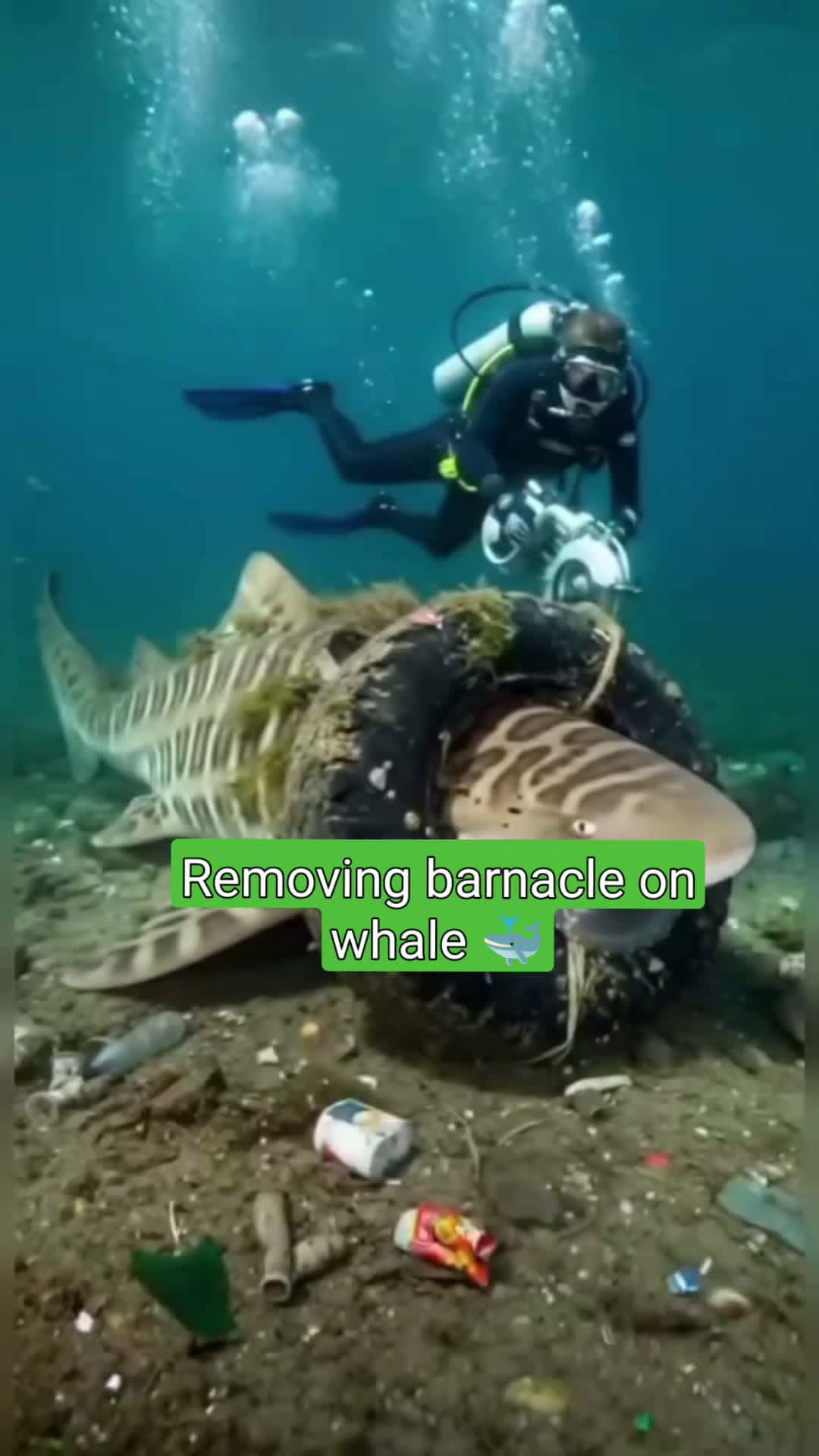 Cover for Great 👌 job  #nature  #animals  #wildlife  #oceanlife  #ocean #FirstVideoChallenge